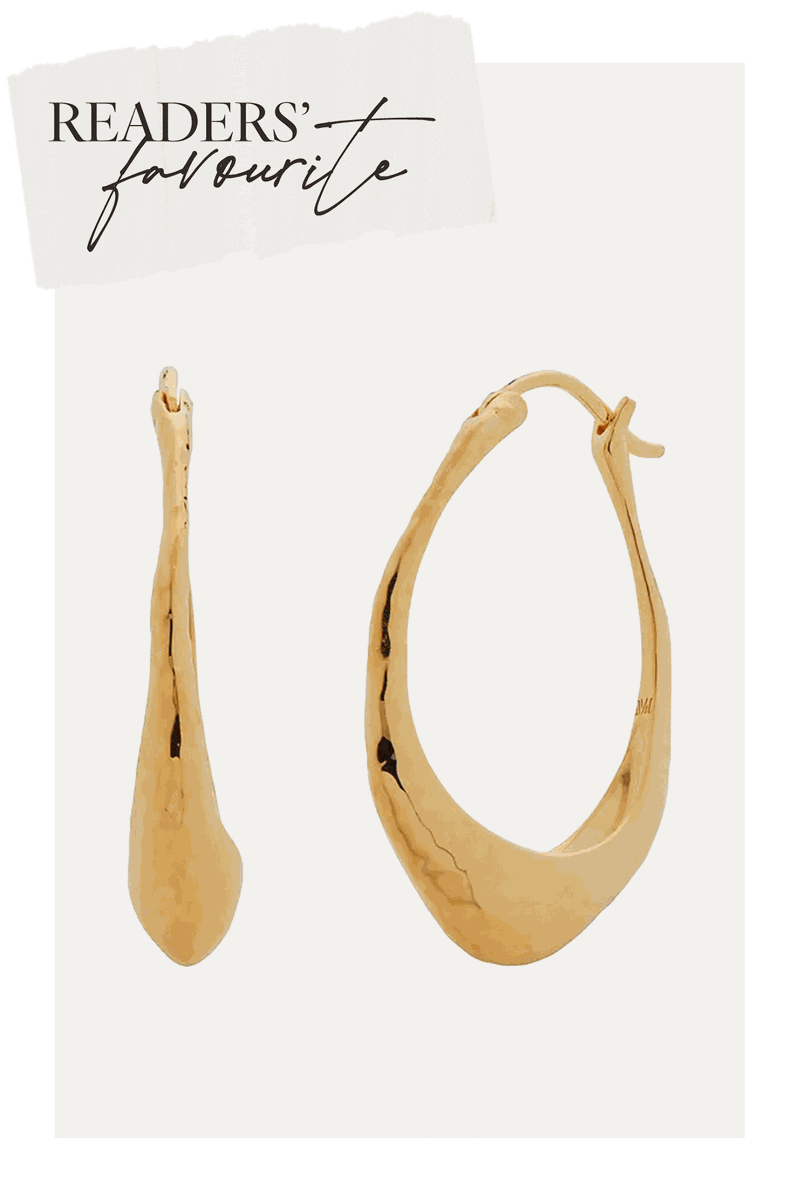 Deia Slim Hoop Earrings from Monica Vinader