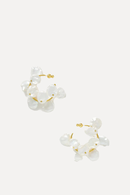 Devora Gold-Tone Pearl Earrings from Cult Gaia 