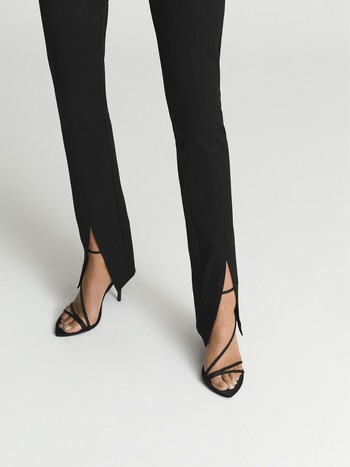 Jayne Split Front Skinny Trousers