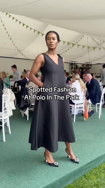 Spotted Fashion At Polo In The Park