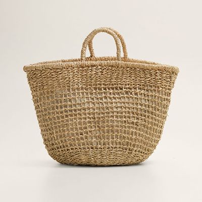 Handmade Basket Bag from Mango
