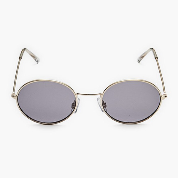 Small Oval Sunglasses With Metal Frame from Stradivarius