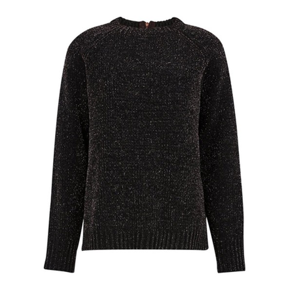 Black Tinsel Jumper