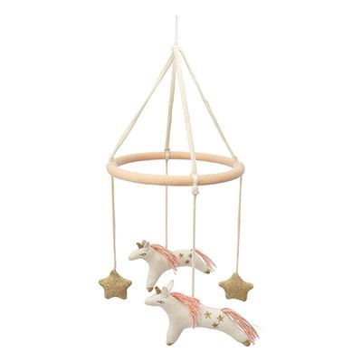 Organic Cotton Unicorn Mobile from Meri Meri 