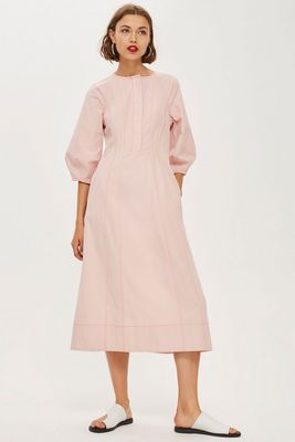 Button Front Dress by Boutique  from Topshop
