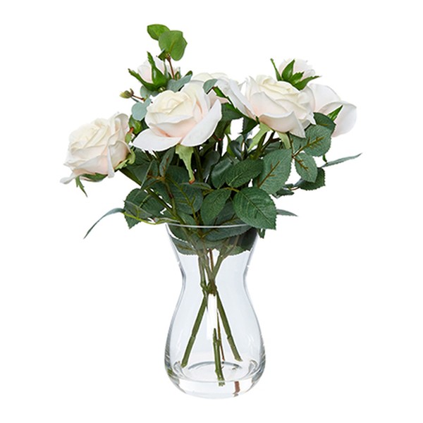 Artificial Rose Vase from T.K.Maxx