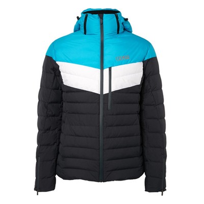 Hokkaido Colour-Block Quilted Down Ski Jacket from Colmar