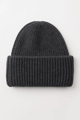 Ribbed Beanie from Soft Goat