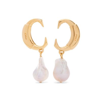 Gold-Tone Pearl Earrings, £285 | Chloé