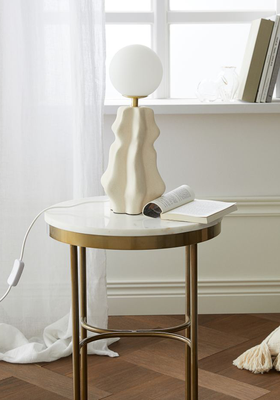 Small Marble Side Table from H&M