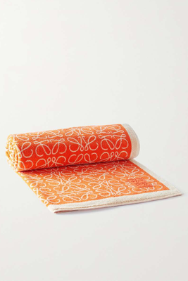 Cotton-Terry Jacquard Towel from Loewe