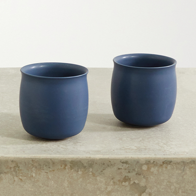 Alev Set Of Two Medium Earthenware Cups from Raawii
