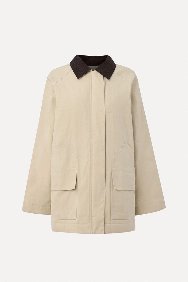 Fern Waxed Barn Jacket from Whistles