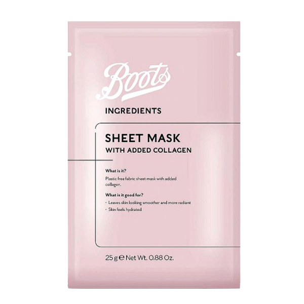 Sheet Mask With Added Collagen from Boots