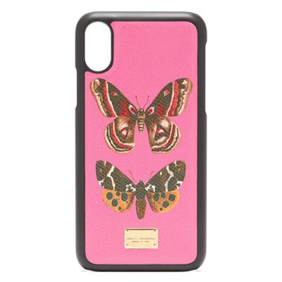 Butterfly I-Phone X Case from Dolce & Gabbana