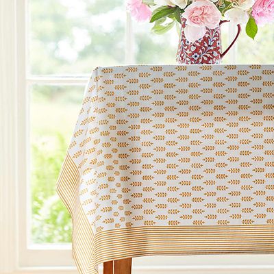 Freya Hand Printed Tablecloth from Sophie Conran