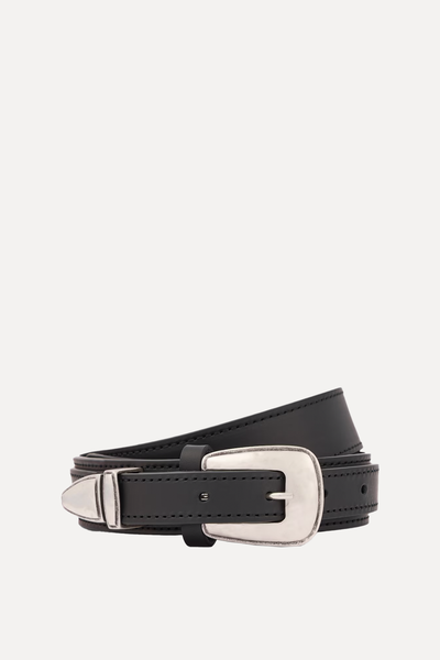 Minimal Western Leather Belt from Lemaire