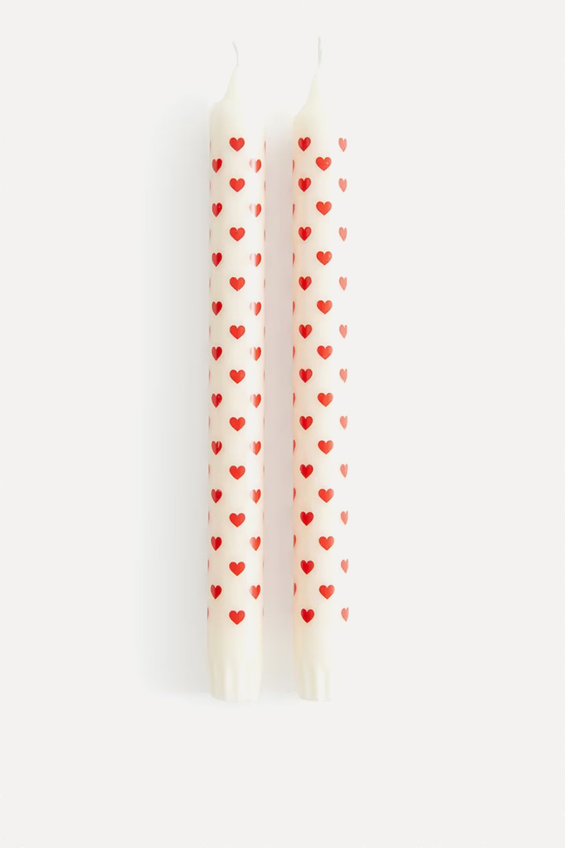 2-Pack Patterned Candles from H&M
