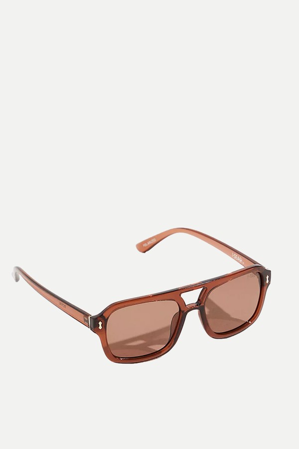 Royal Polarized Aviator Sunglasses from Free People