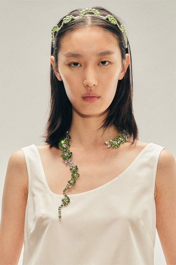 Fragment Heartbloom Necklace from Simone Rocha