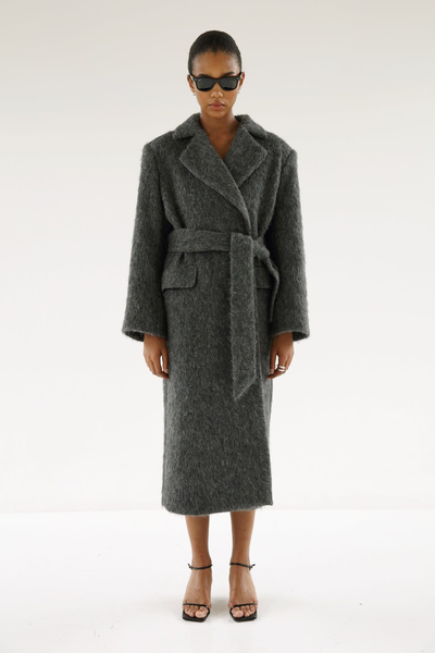 Ivy Mohair Coat from Almada Label