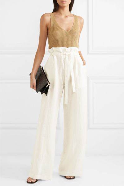 Esmae Linen Wide-leg Pants from Nili Lotan