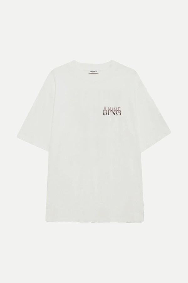 Cason Tee Graffiti from Anine Bing