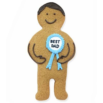 World's Best Dad Jolly Ginger from Biscuiteers