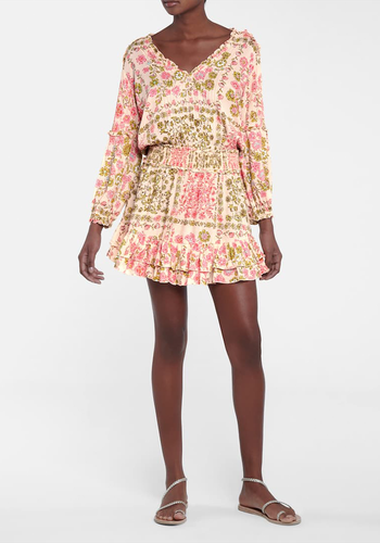 Ilona Floral Minidress from Poupette St Barth