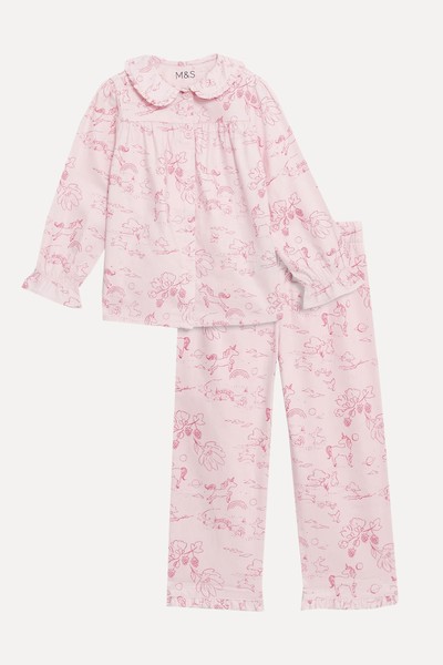 Pure Cotton Unicorn Pyjamas from Marks & Spencer