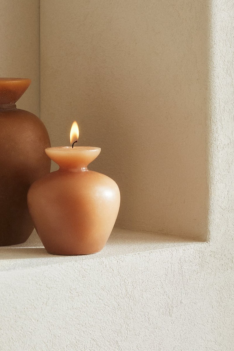 Jug-Shaped Candle  from Zara