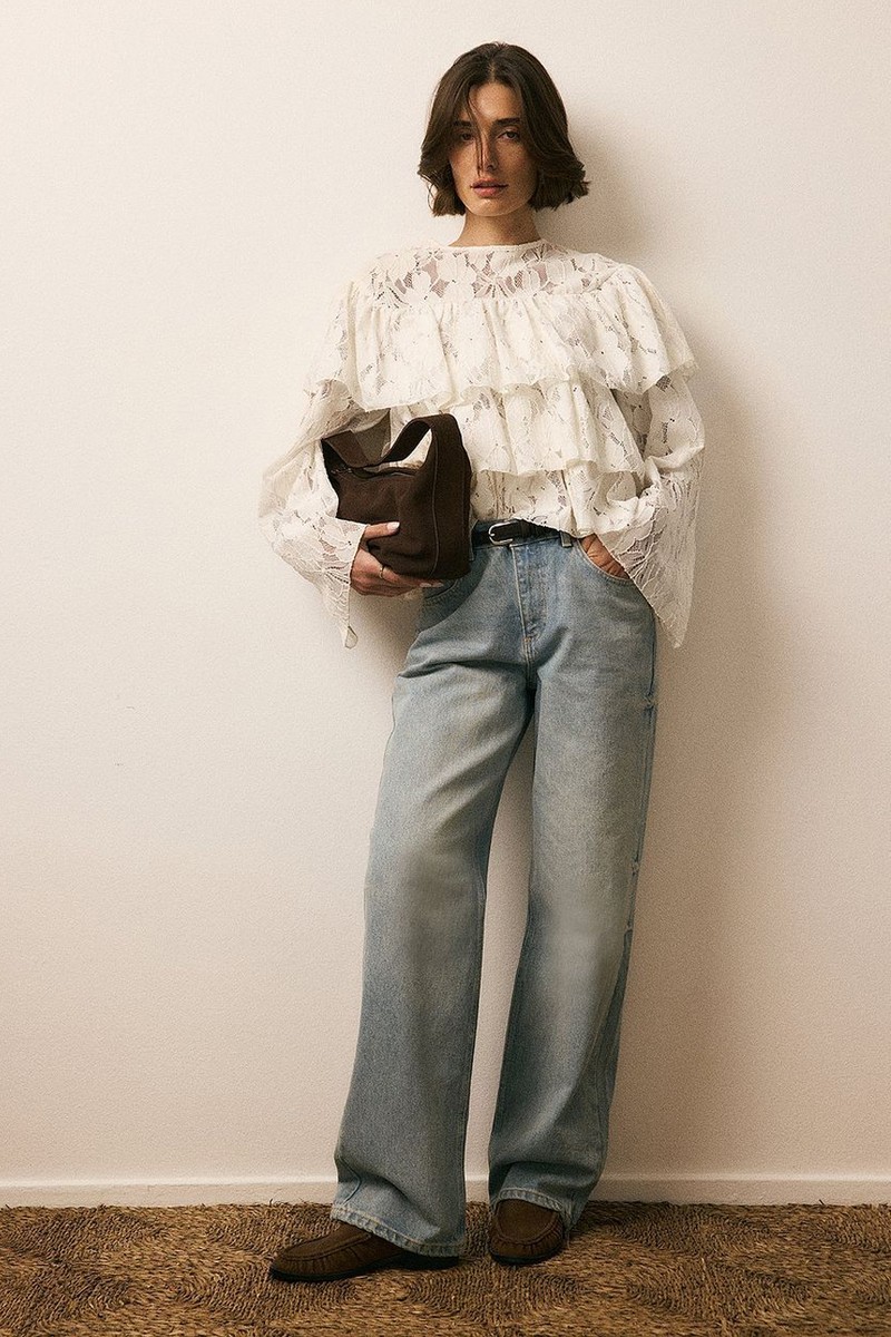 Layered Flounce Blouse from Na-Kd