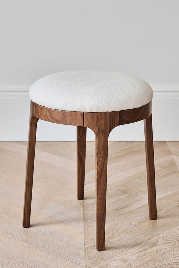  Belgrave Walnut Stool