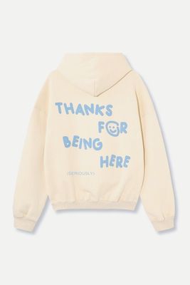 Thanks For Being Here Hoodie   from Drmers Club