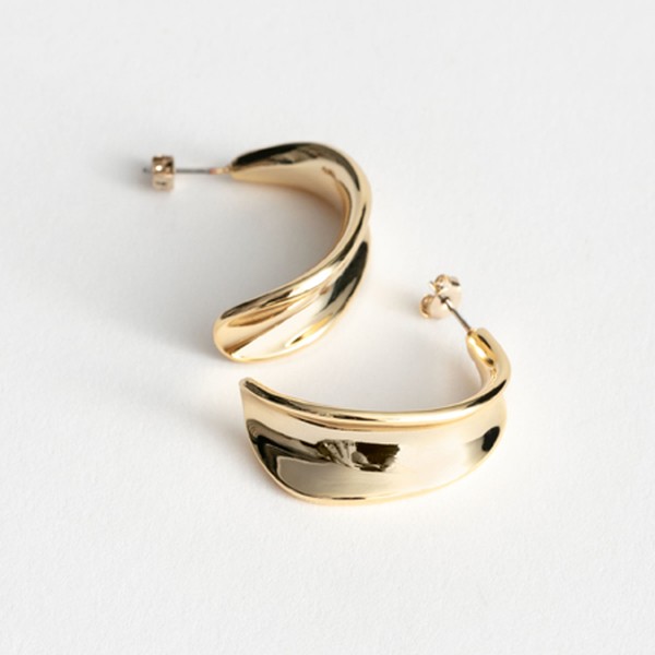 Sculptural Hanging Earrings from & Other Stories