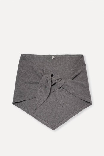 Triangle Wool & Cashmere-Blend Scarf from Toteme