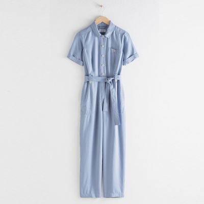 Belted Lyocell Jumpsuit from & Other Stories