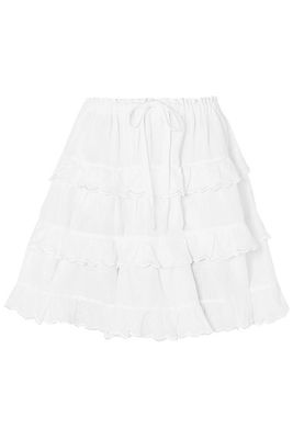 Tiered Linen Skirt from Innika Choo