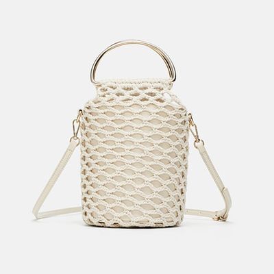 Crochet Shopper Bag from Zara