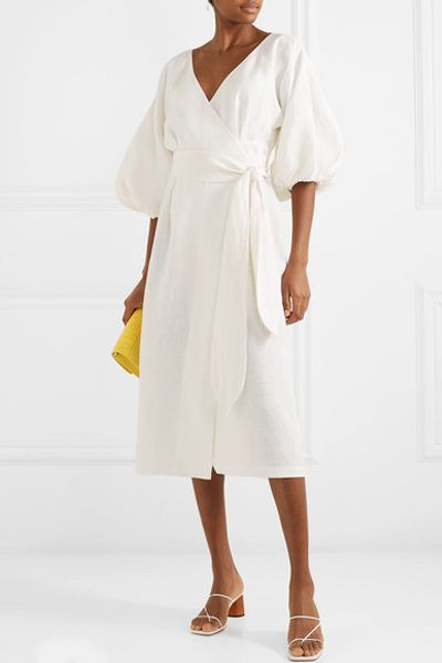 Francesca Hemp Wrap Dress from Mara Hoffman