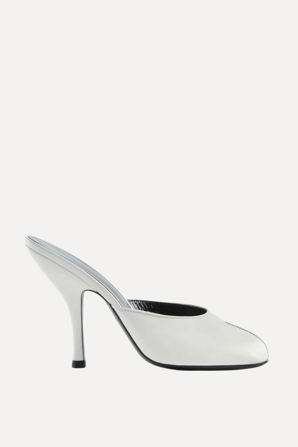 Date Cutout Leather Mules from JUDe