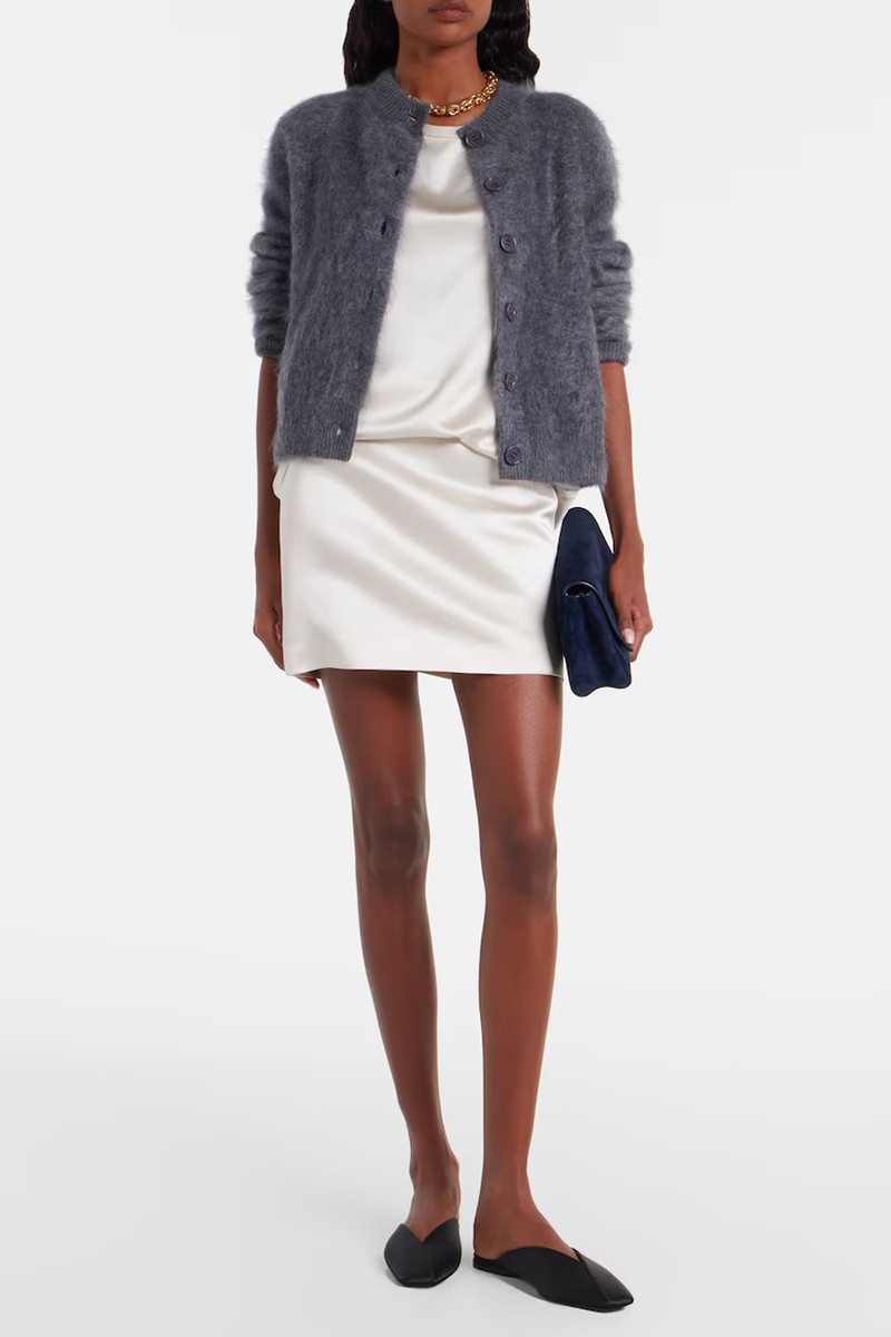 Silk Miniskirt from Lisa Yang