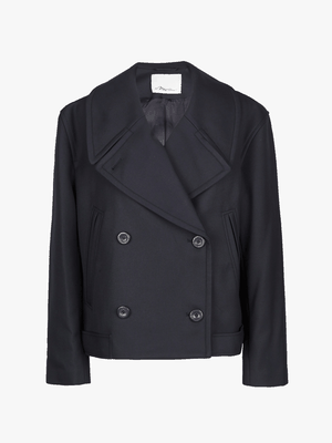 Double Face Peacoat W Oversized Collar from Phillip Lim