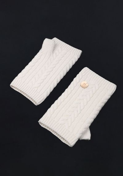 Georgie Cable Knit Rib Warmer