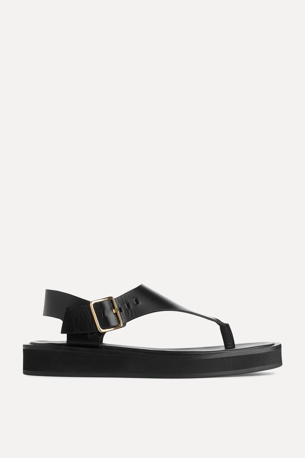 Chunky Leather Sandals from ARKET