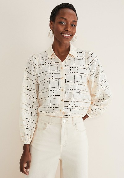 Alice Broderie Blouse