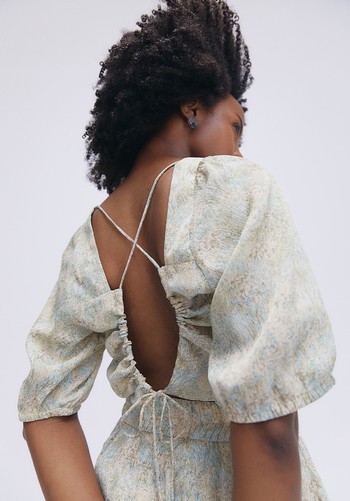 Open Back Blouse from H&M