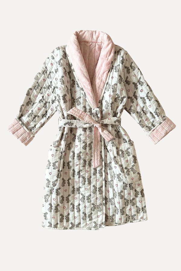 Pink Bunny Dressing Gown from Sarah K