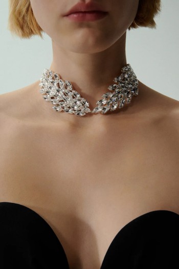 Crystal Marquise Choker from Magda Butrym