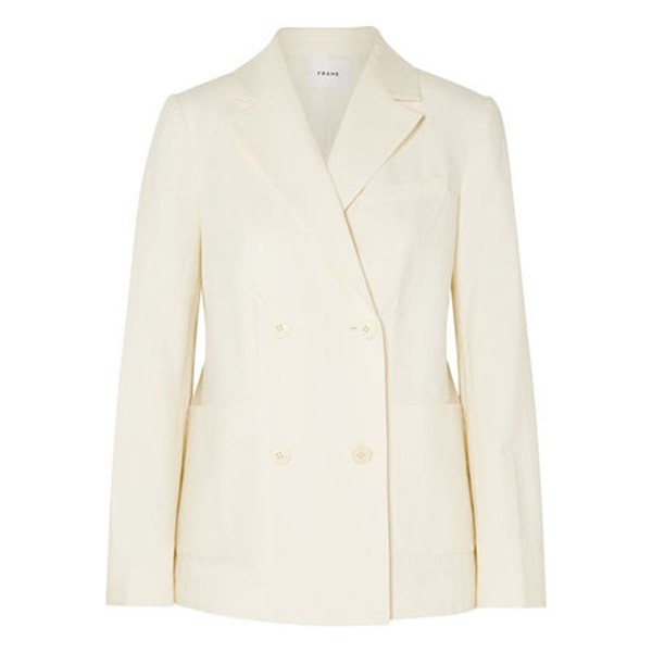 Linen Blend Blazer  from Frame 